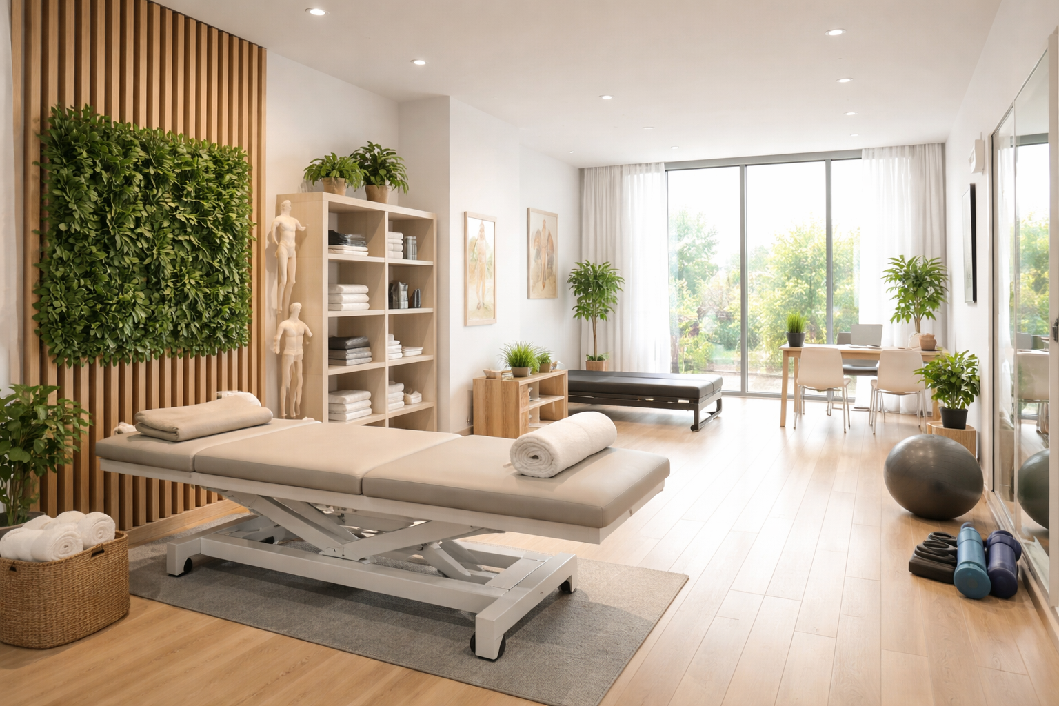 Eingangsbereich Praxis G'sund & Fit